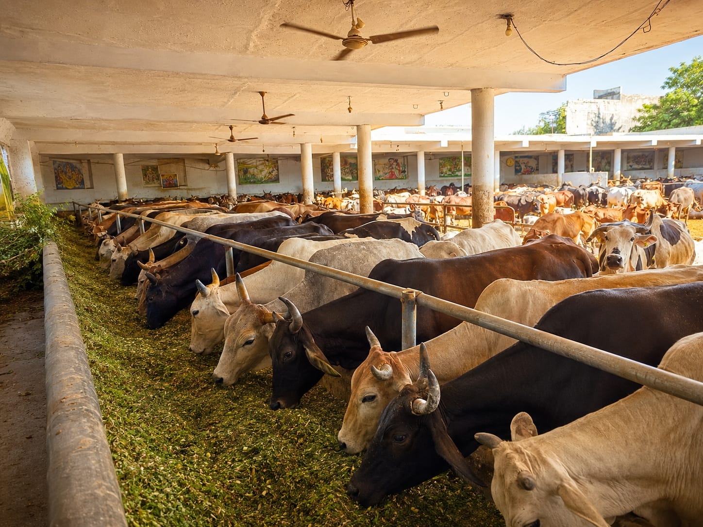 Cow Feeding and Gau Seva